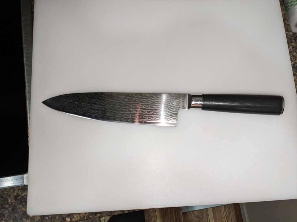 Chef knife Damascus 67 Layer VG10 G10 Handle 8 inches