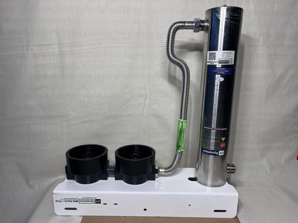 UV Dynamics Mini-Rack TP2S Water Treatment Rack w/ UV Chamber +Controller *PARTS