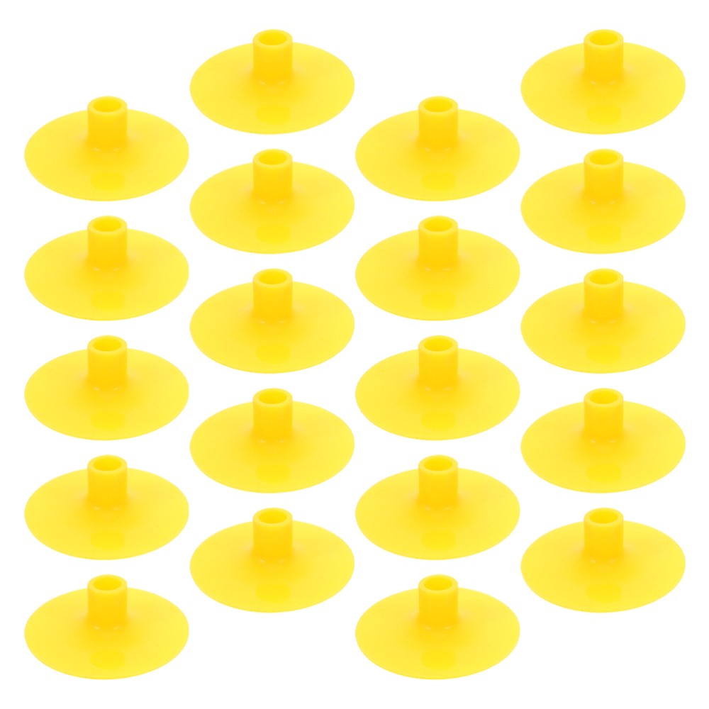 20 Pcs Rubber Arrowhead Tips Replacements Play Suction Cup Arrows