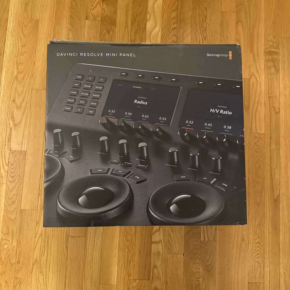 Open-box MINT Blackmagic DaVinci Resolve Mini Panel (NO Studio Software License)