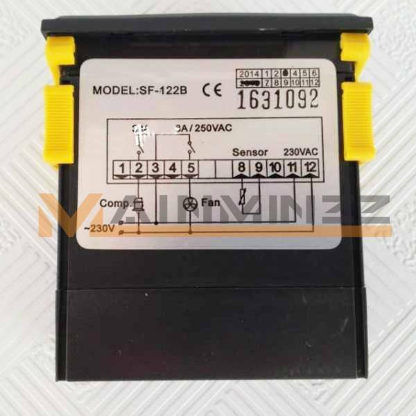 1PC Shangfang SF-122B Temperature Controller Thermostat New
