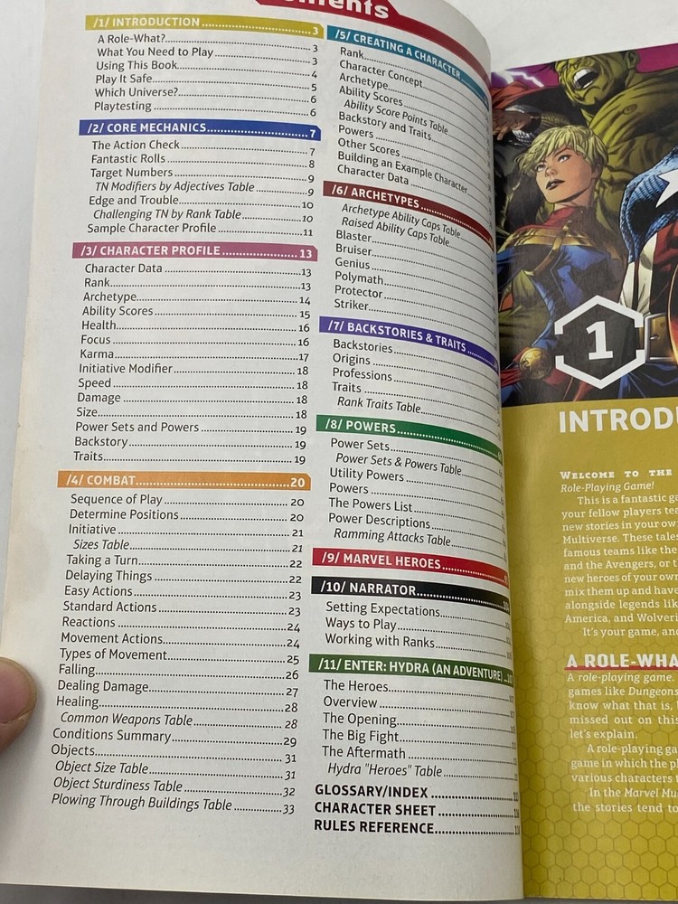 Marvel Multiverse Role-Playing Game: Playtest Rulebook 2022