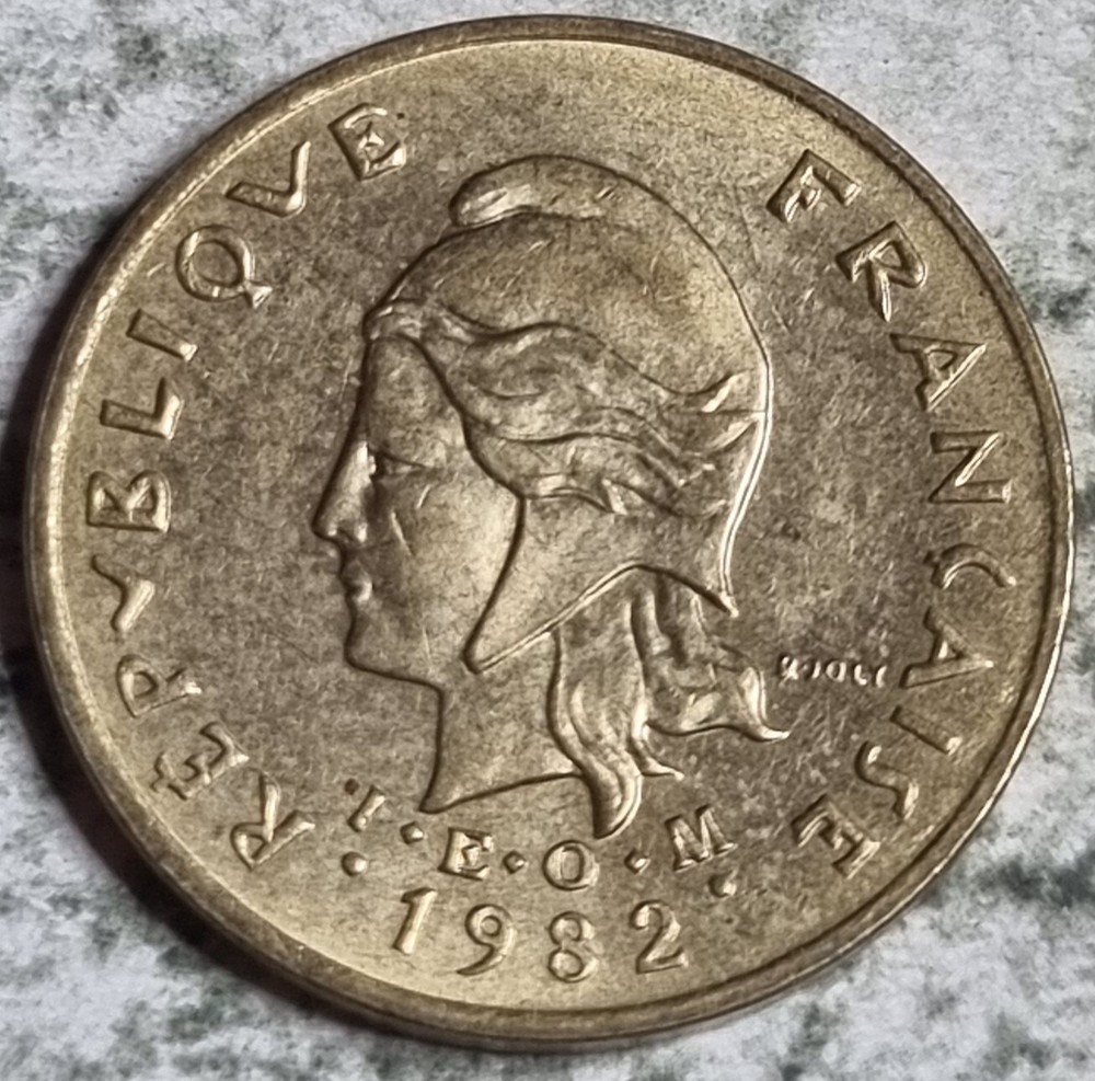 New Hebrides 1982 1 Franc