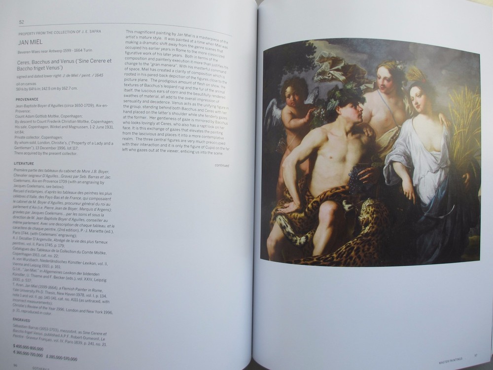 Master Paintings. Sotheby's. New York. 26 May 2016