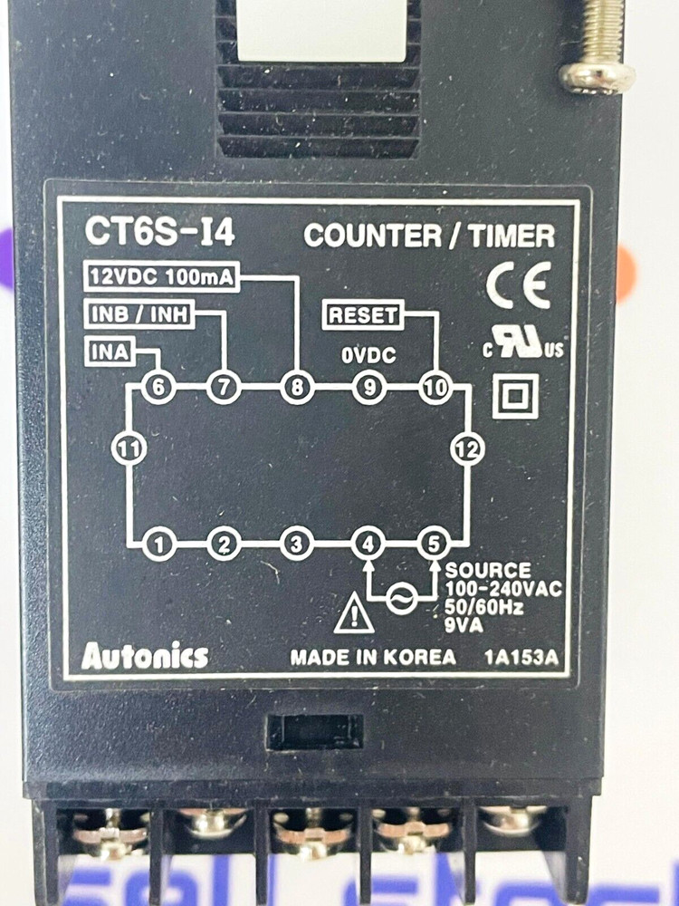 AUTONICS CT6S-I4 Digital Counter Timer