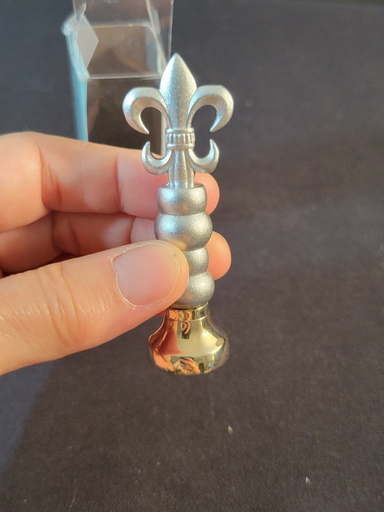 Monogram Wax Stamper LETTER B Silver Metal Gartner Studios