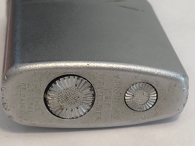 Vintage Ronson Art Deco Varaflame Windlite Lighter Chrome Finish
