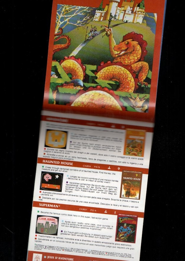 atari video games catalog old console 128 pages 80s 32 pages