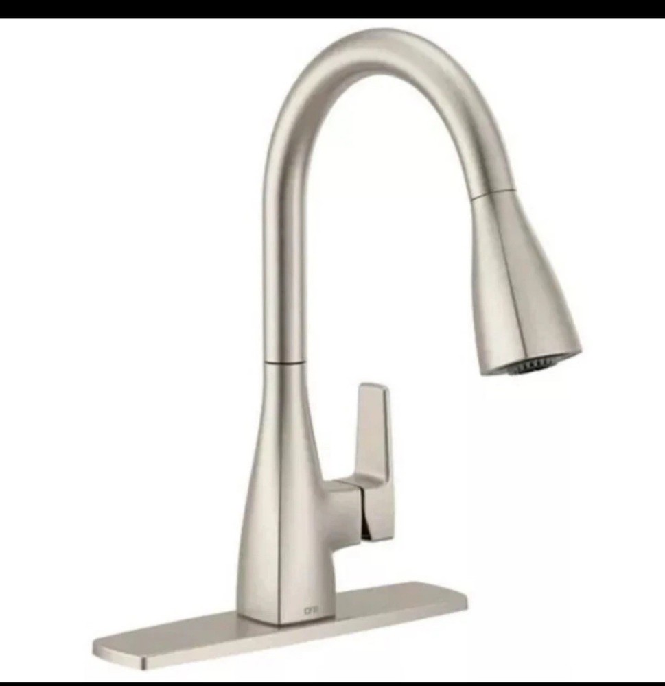 MOEN Cleveland One Handle Pulldown Kitchen Faucet 76162SRS