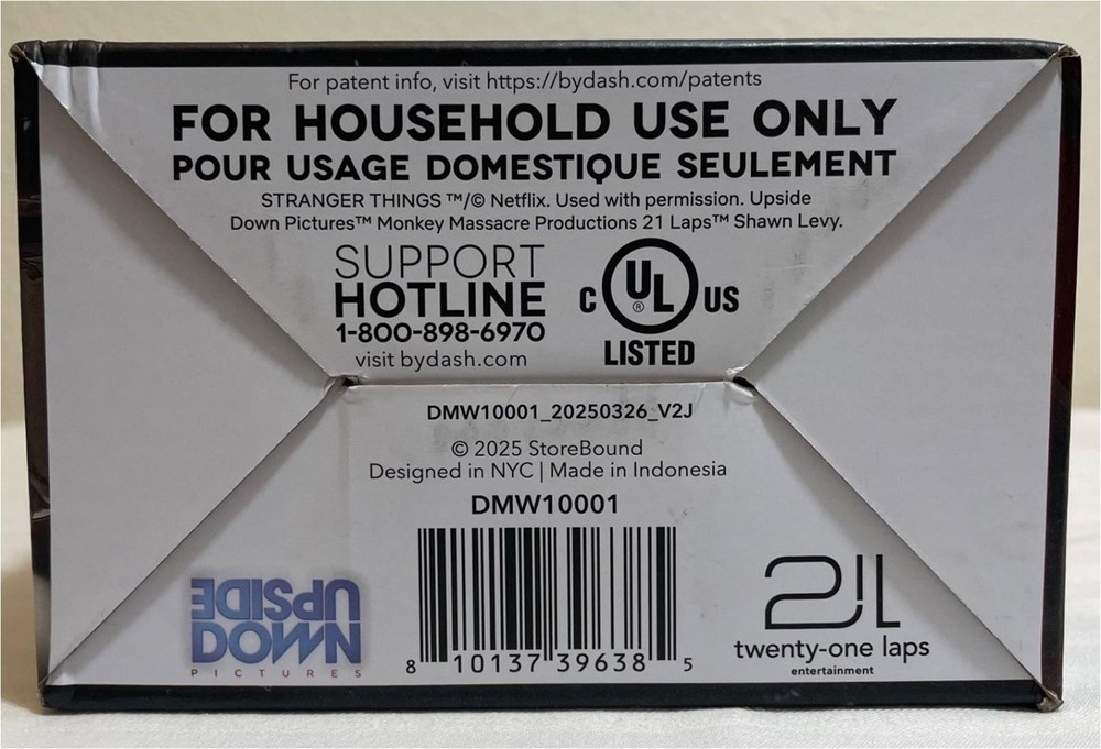 Dash x Stranger Things Mini Waffle Maker