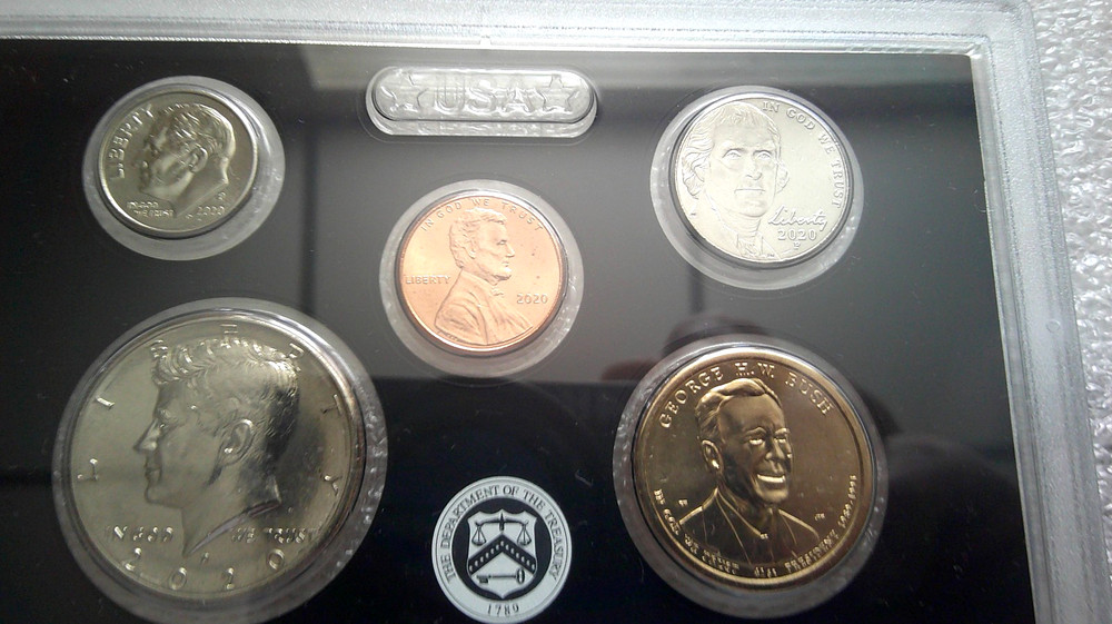 2020 Uncirculated Set, P or D Mints (10 Coins)