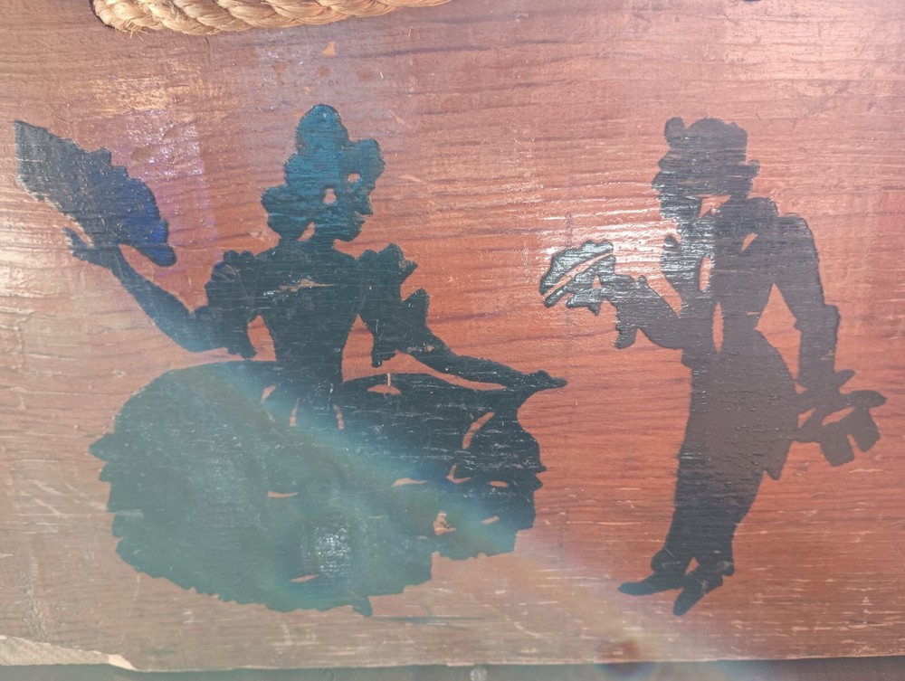 Mid 20th Century Vintage Wood Chest