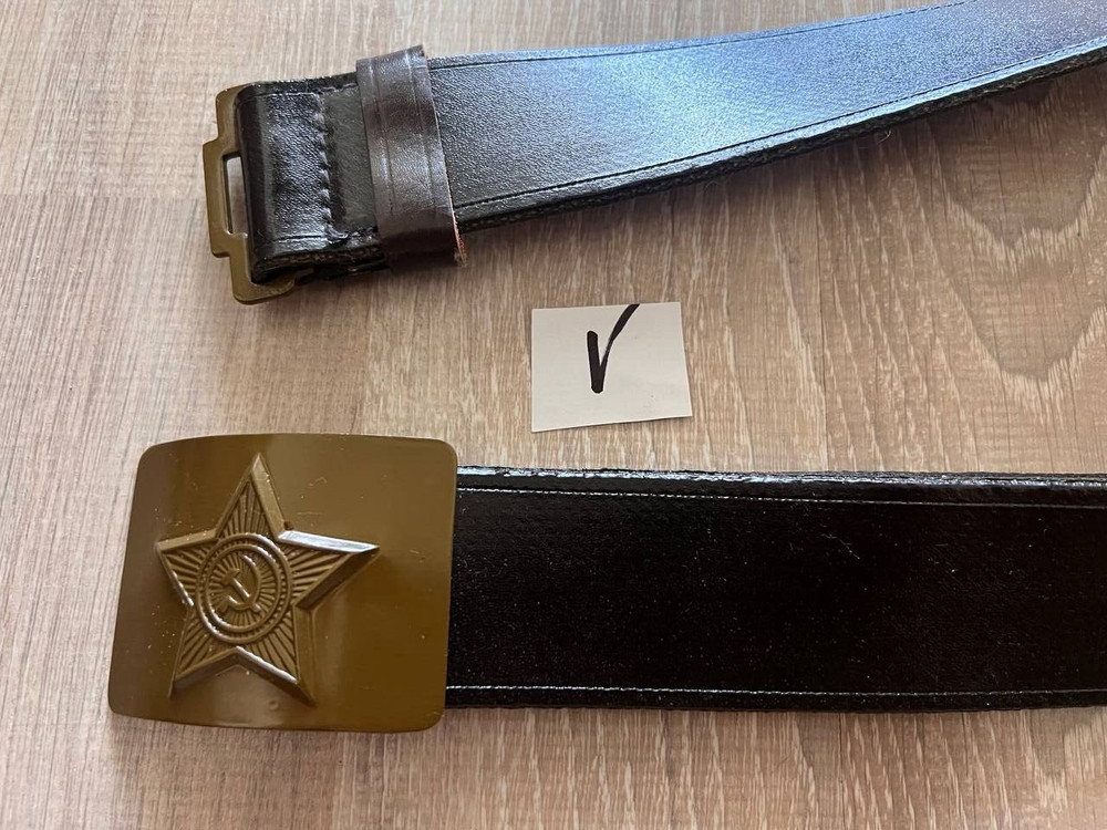 SOVIET USSR ARMY BELT, length 112 cm