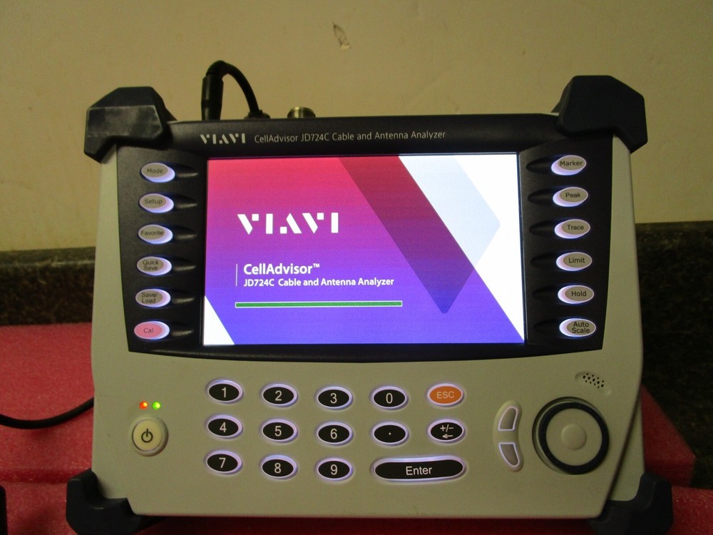 JDSU Viavi JD724C Cell Advisor Cable and Antenna Analyzer Kit - Cables / Battery