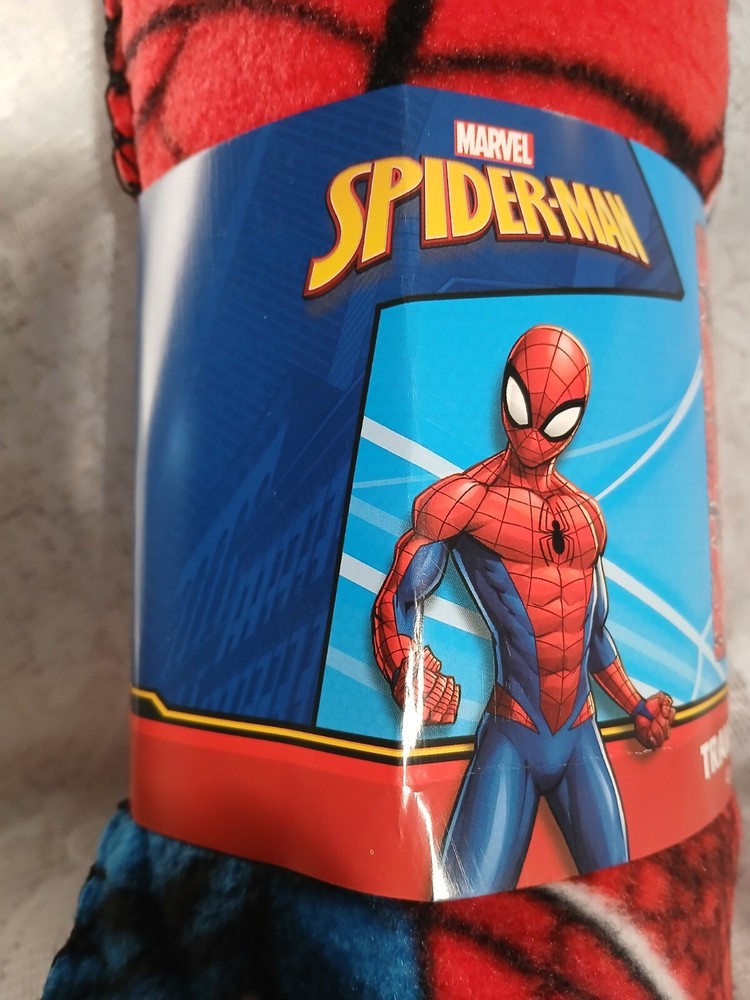 Marvel Spider-Man Soft Kid's Throw 40x50in Polyester New