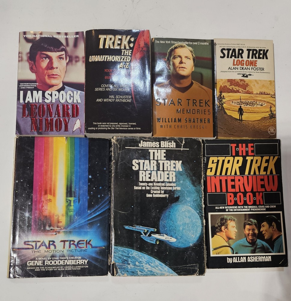 Star Trek Paperback And Hardback Lot