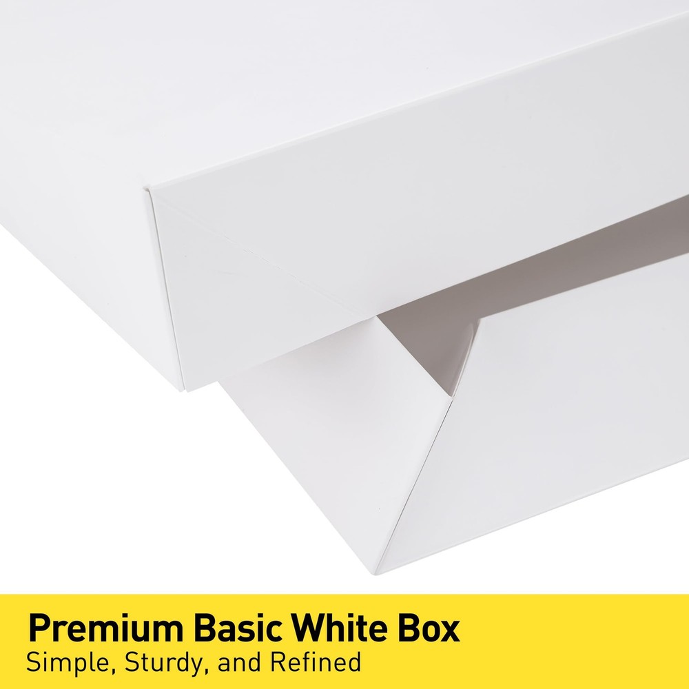 12 Pack 17" White Extra Large Gift Boxes With Lids For Clothes Presents