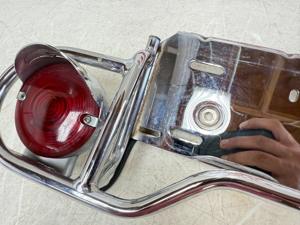 2003 HARLEY ELECTRA GLIDE License Plate Tag Mount Tail Light Bar