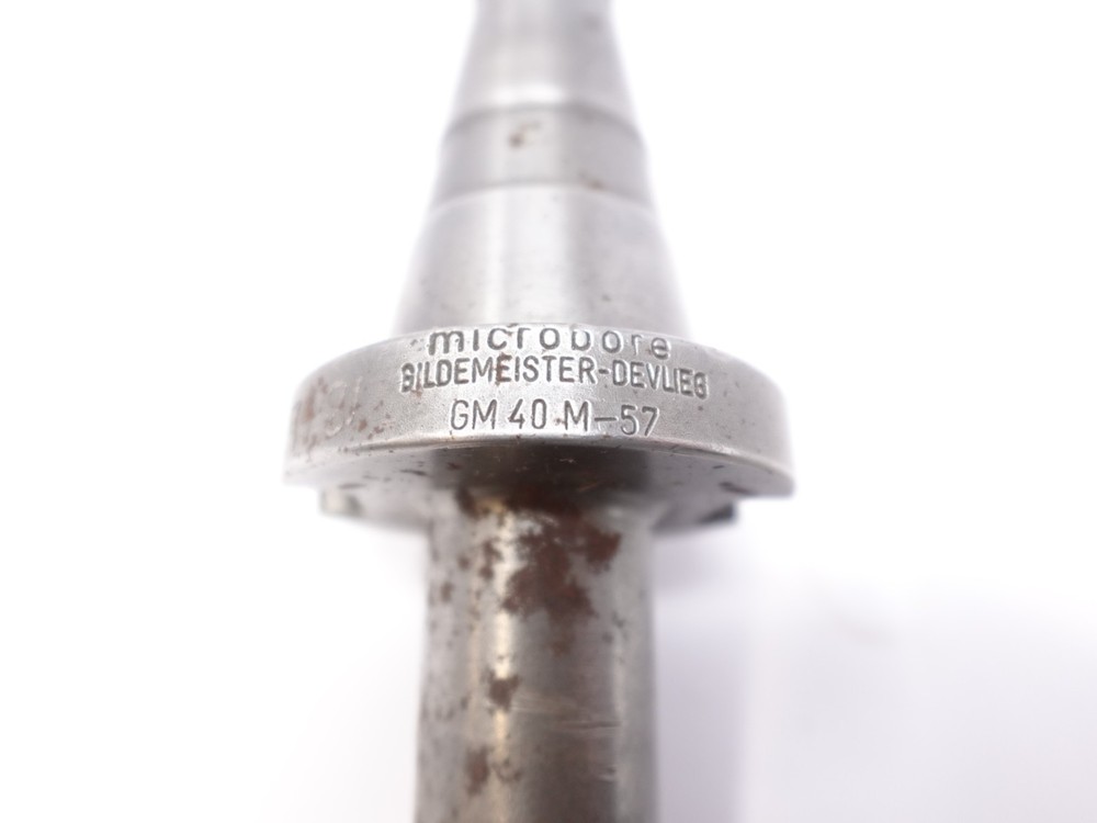 DeVlieg Microbore NMTB40 Boring Bar Head Tool Holder GM 40M-57 EA1