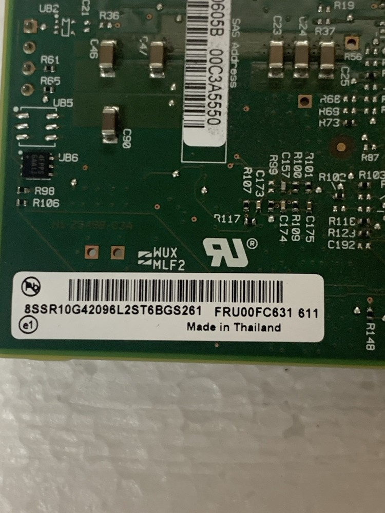 🔥 Lenovo 00FC631 PCIe SAS RAID Controller Card 12Gb/s Server Adapter