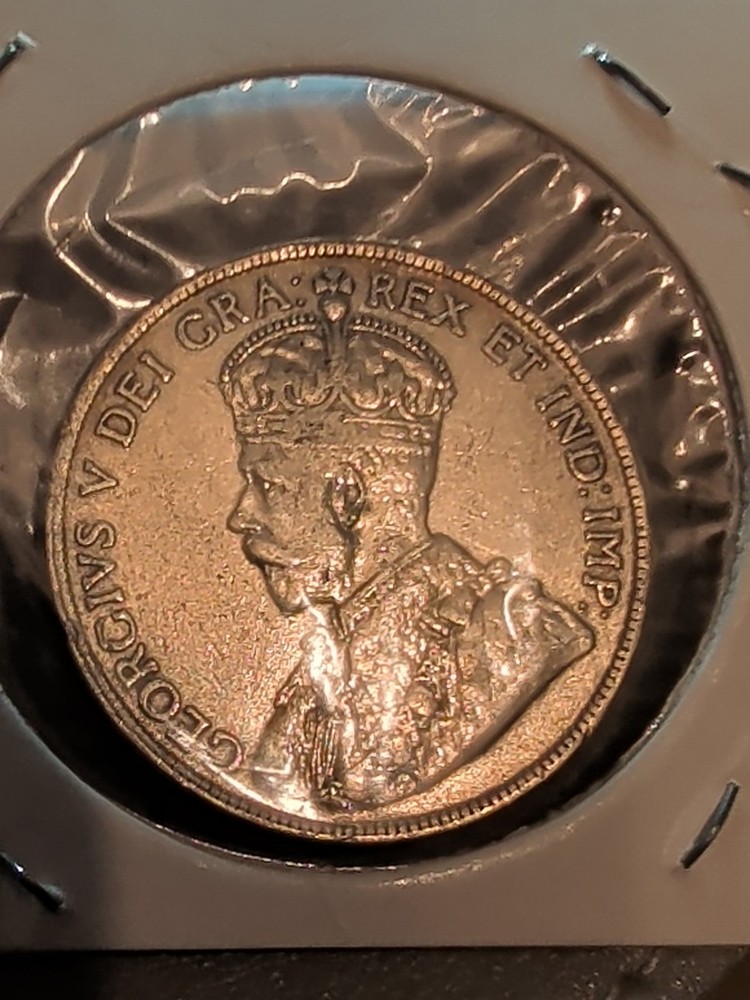 1919 Canada 50 cents VF+ DD22