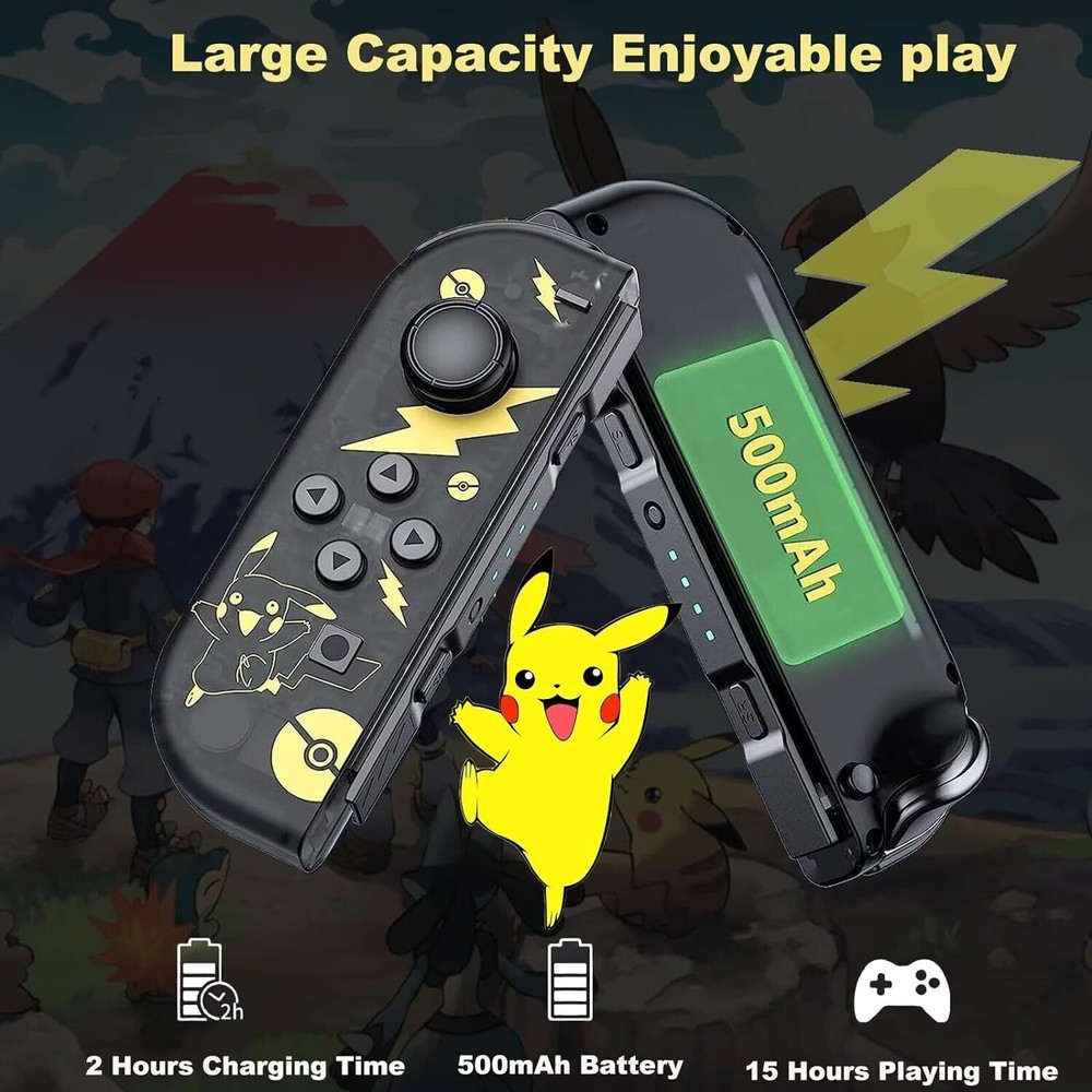 For Nintendo Switch Joy-con-Controller Left W/ Right Wireless Gamepad 1-Pair USA