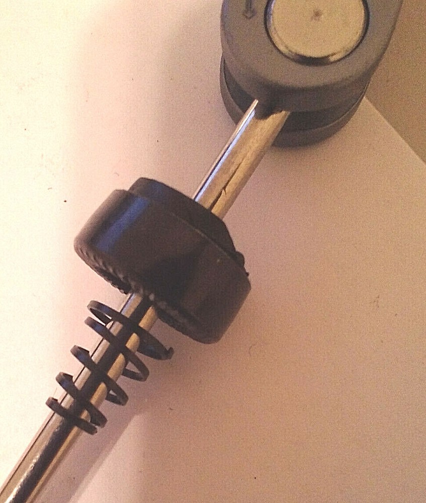 FRONT Blue/Grey ALLOY Quick Release axle SKEWER new