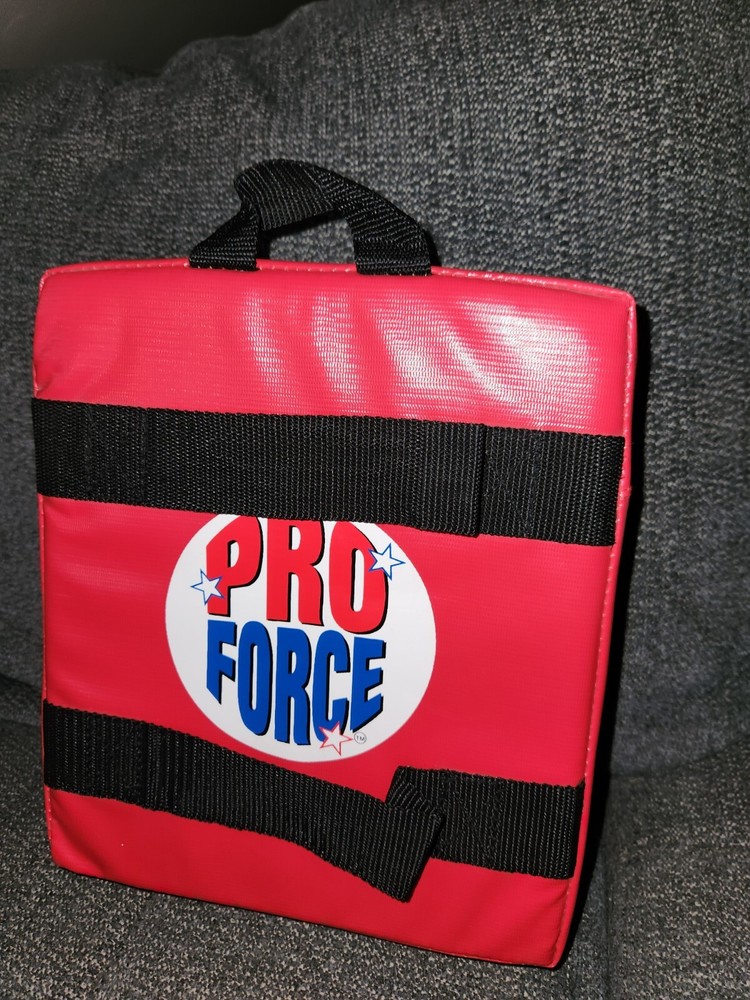 ProForce Square Hand Target Punch Pad - Red MMA Karate Taekwondo Practice Pad