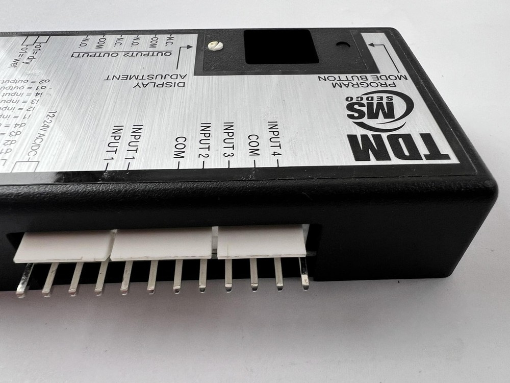 MS Sedco TDM Timer Delay Module Controller 12-24V AC/DC Programmable Inputs