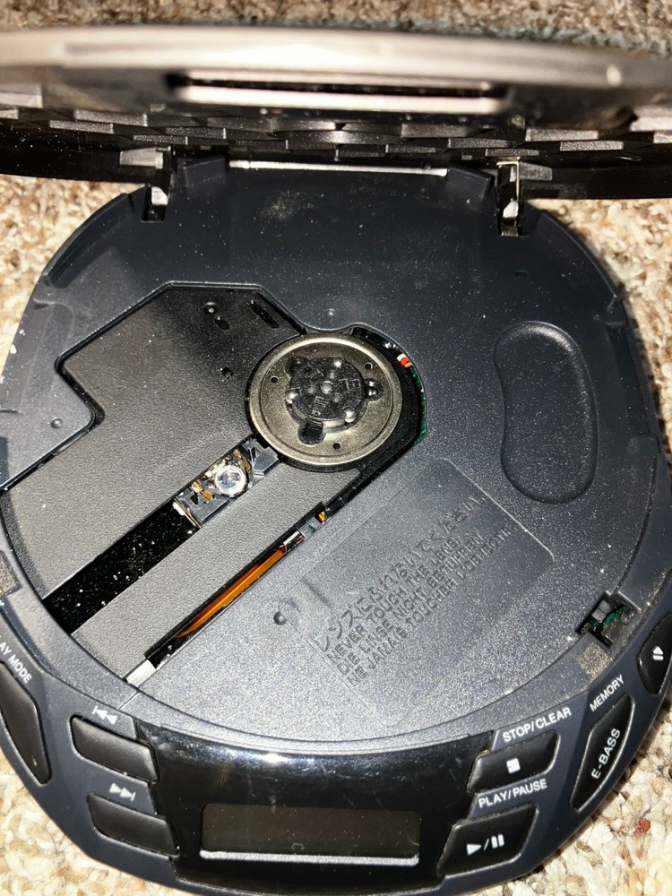 Optimus CD-3760 Portable Car CD Player - TESTED/WORKING