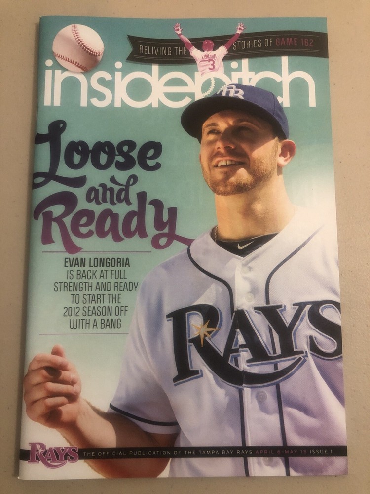 Tampa Bay Rays ⚾️ Inside Pitch Program April/May 2012  ⚾️ Evan Longoria