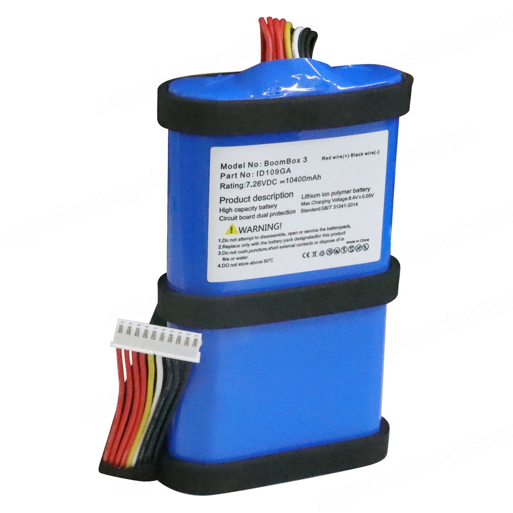 Replacement Battery ID109GA For JBL BOOMBOX 2 3 Wireless Bluetooth Speaker