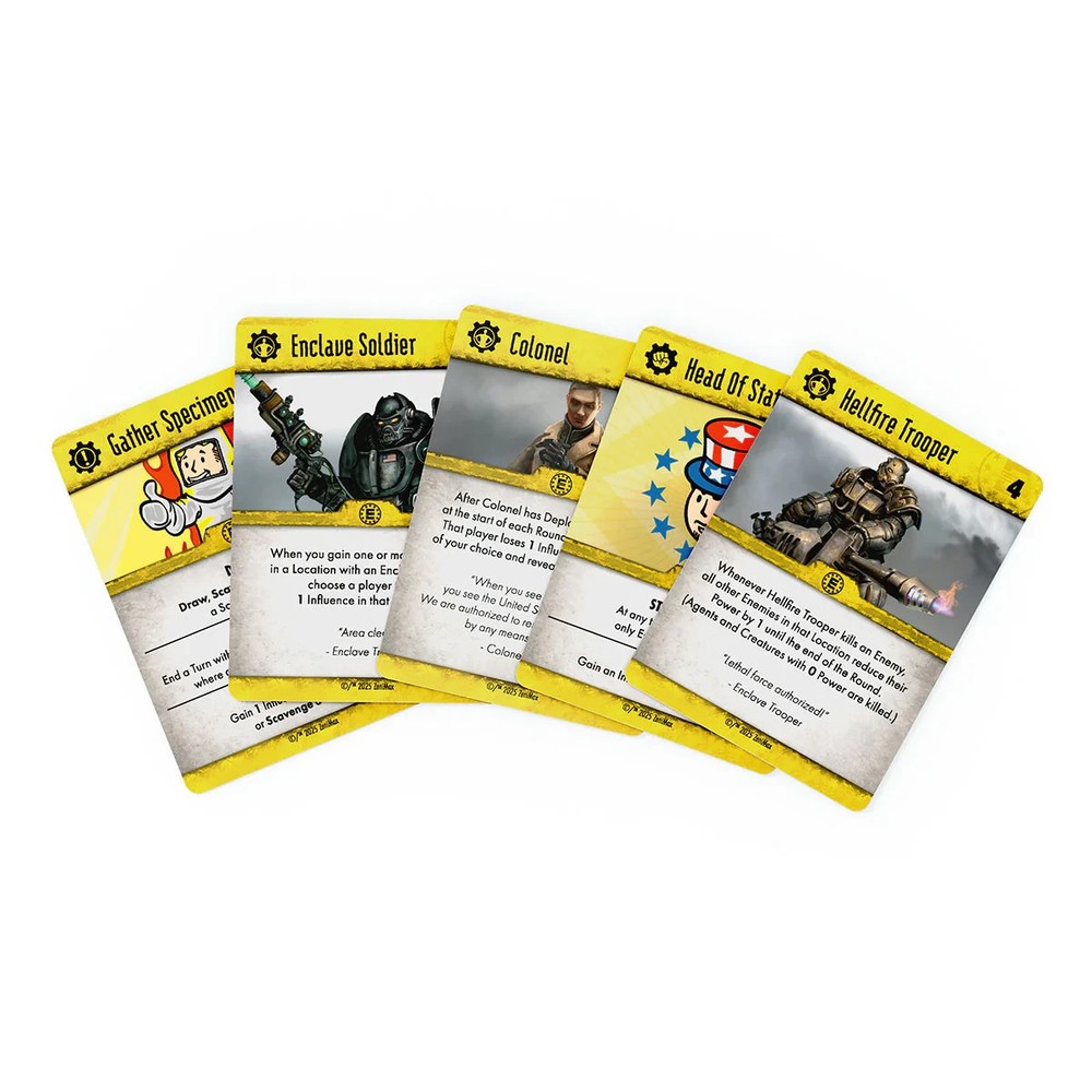 Fallout: Power Play - A Card Game Based on the Fallout Universe - Ships Fast