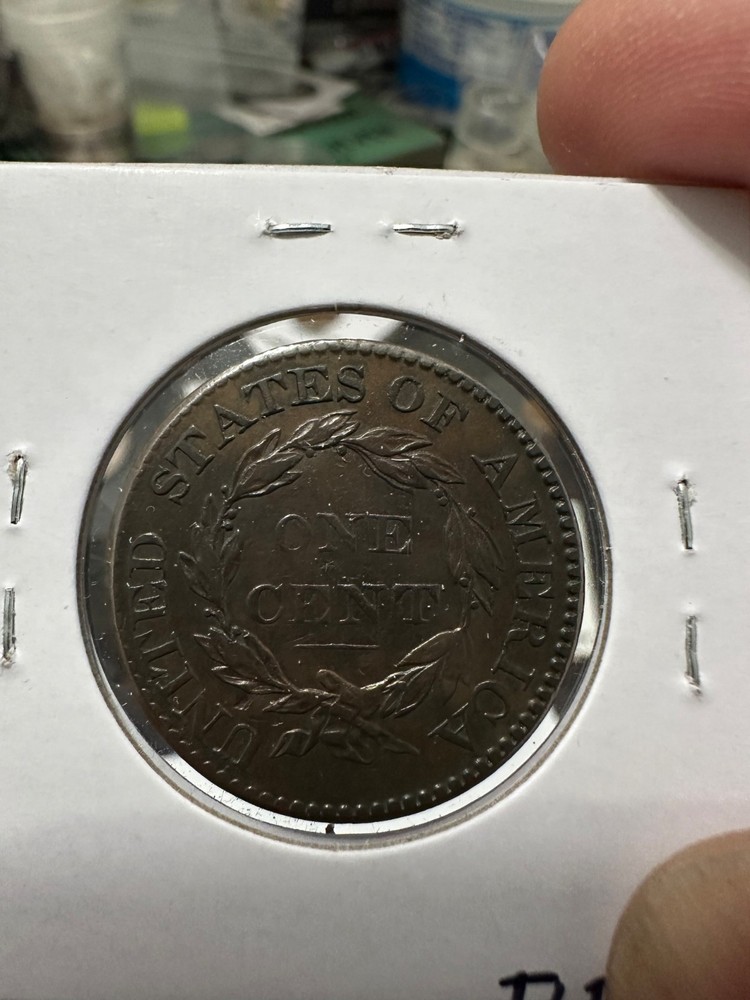 1826 large cent XF N9