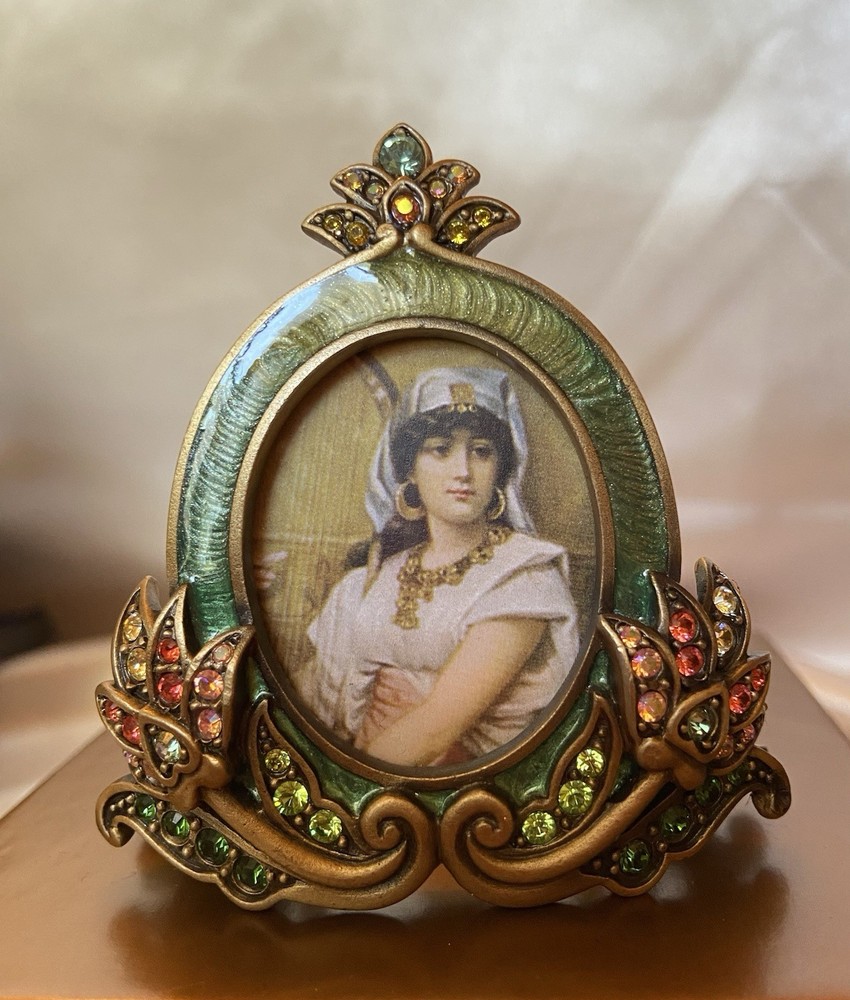 Jay Strongwater "Bejeweled 3" Mini Frame" - RARE!