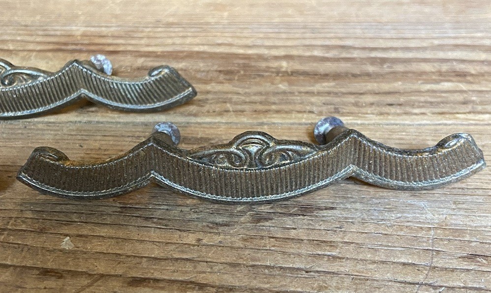 3x 1930/40’s Drawer Handles