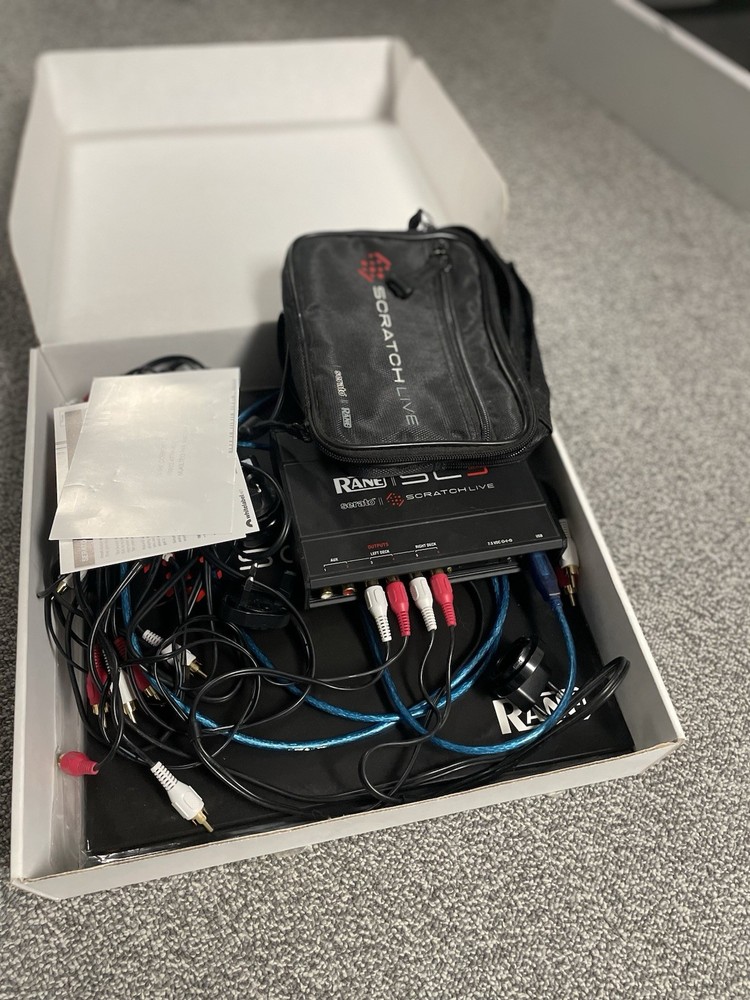 Rane SL3 Serato Scratch Live 24-Bit USB 2.0 Interface, Black