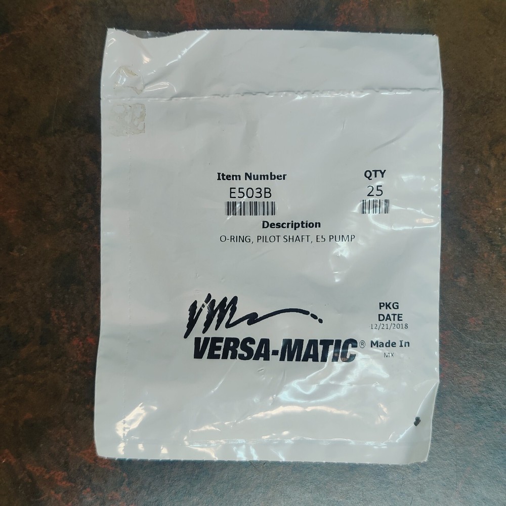 Versamatic O-ring, PN# E503B