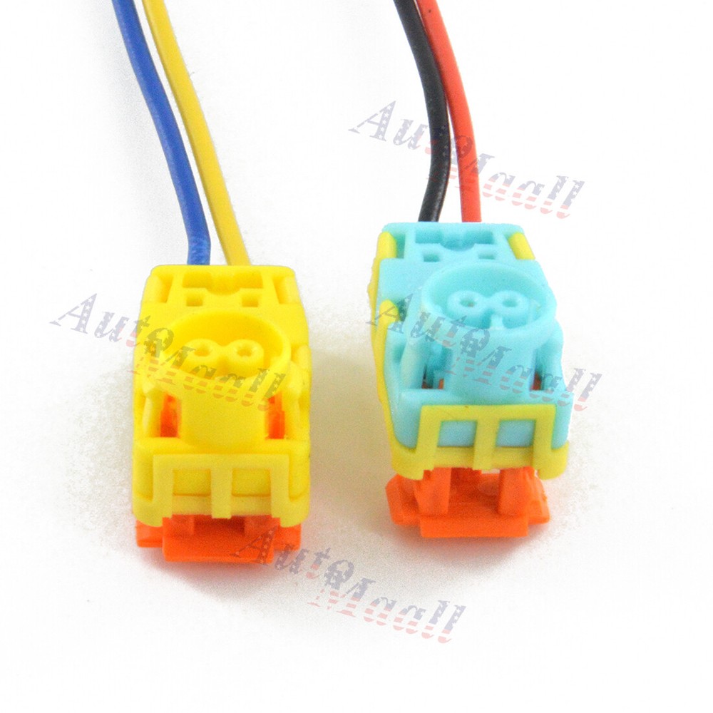 2pcs Driver AB Clock spring Plug Connector For 2015 2016 2017 Hyundai Sonata