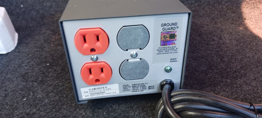 Powervar ABC100-11 Power Conditioner 2 Outlet