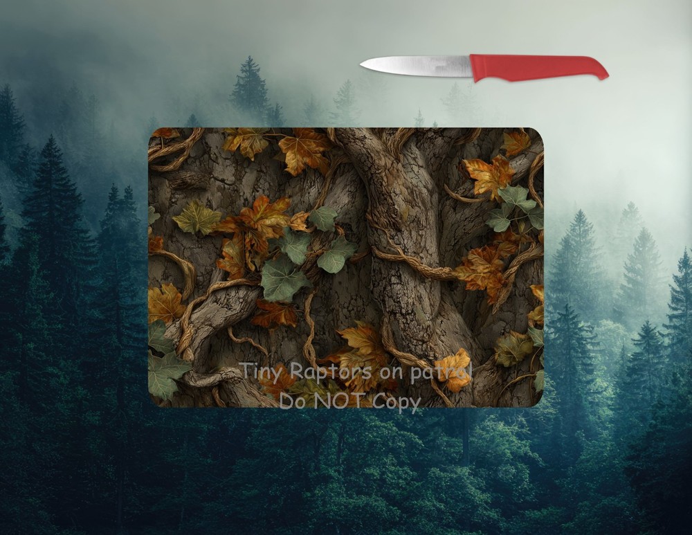 Camo~ 11 x 8 ~Tempered Glass Cutting Board~FREE ship~ CHOICE~Gifts~ Camouflage