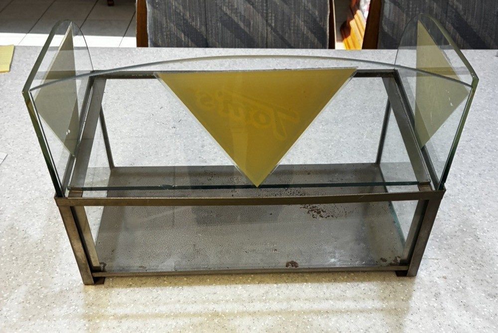 Toms Glass Peanut or Cracker Display