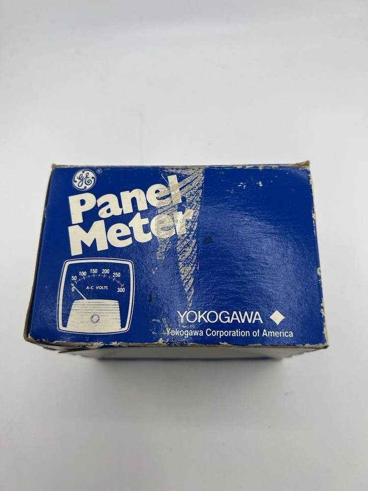 Yokogawa GE Panel Meter YE1251300DRDR DC Input 0–100 Inches Scale Used