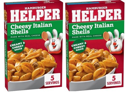 Hamburger Helper Cheesy Italian Shells 2 Pack