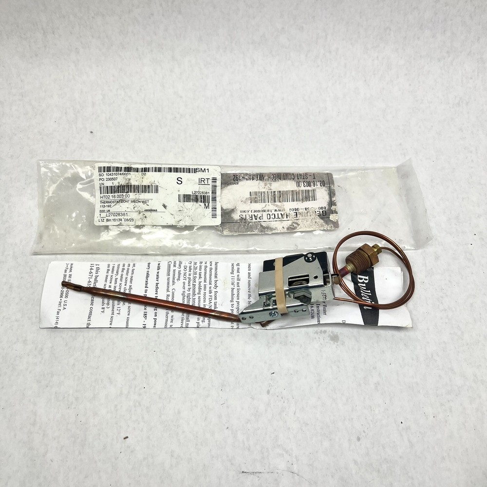 112-192 THERMOSTAT CONT MECH WET
