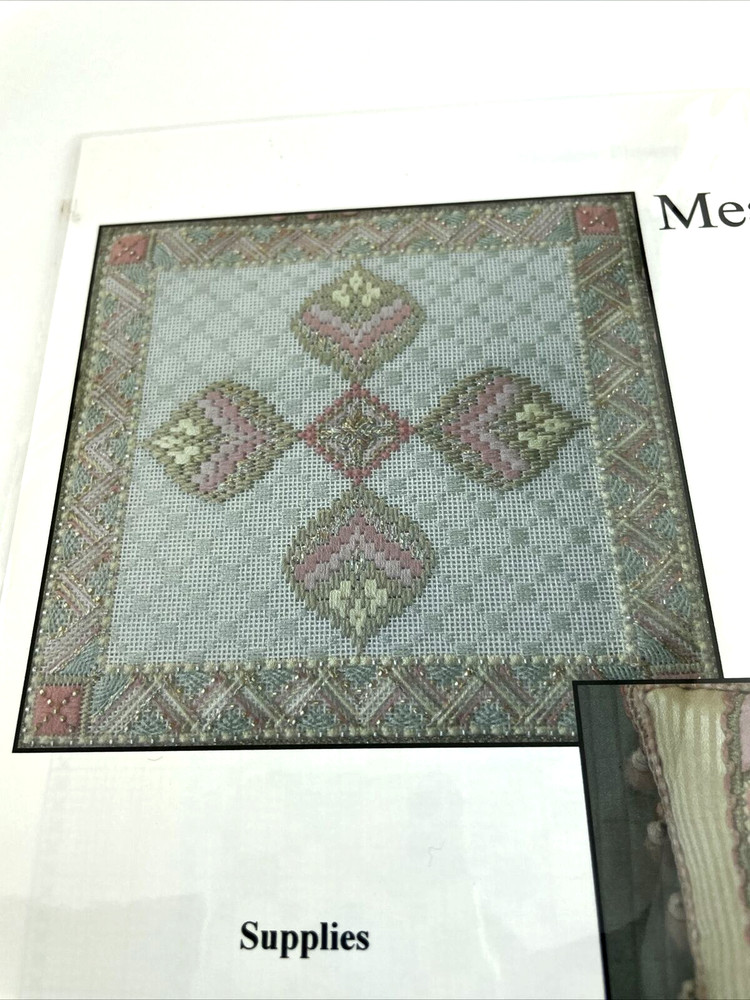 Harbour Light Designs Needlepoint Chart PATTERN Meadow Flower Paula Towner