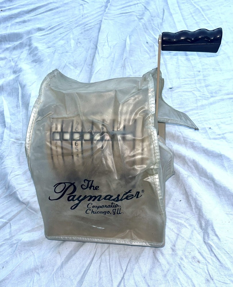 Paymaster Ribbon Writer Series 8000—WORKS!