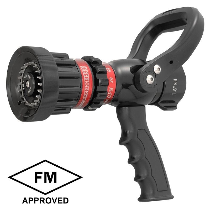 Protek 366, 1 1/2" NST Select Gallonage Pistol Grip Structural Fire Nozzle