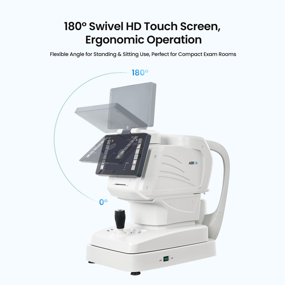 Auto Kerato-Refractometer: One Touch for Refraction & Corneal Curvature