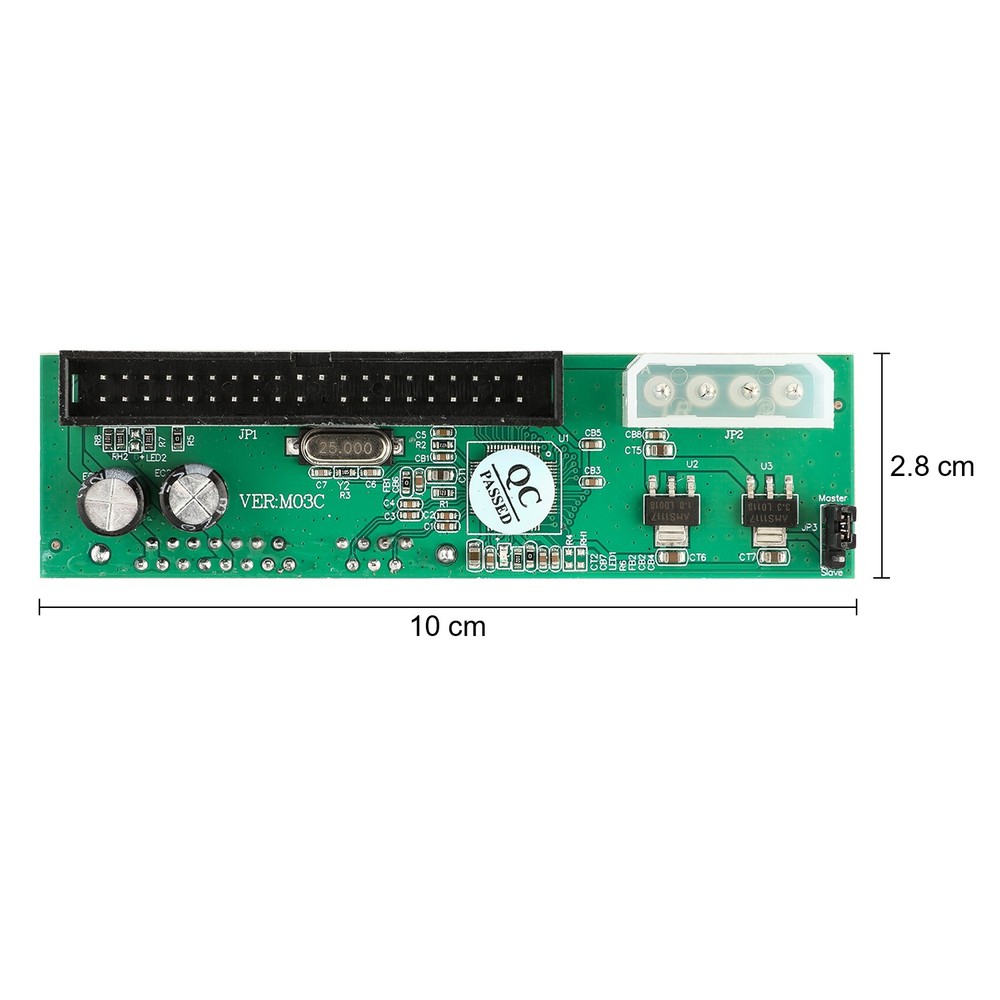 IDE/EIDE/PATA Computer to SATA Hard Drive Interface Converter Adapter PC Mac AM